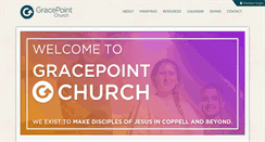 Desktop Screenshot of gracepointcoppell.org